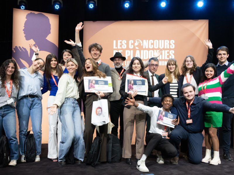 Concours de plaidoiries des lycéens 2023