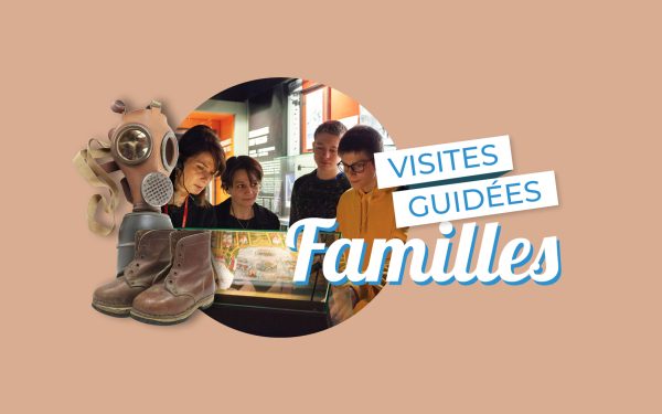 Visites guidées en famille sur le thème de la Seconde Guerre mondiale.