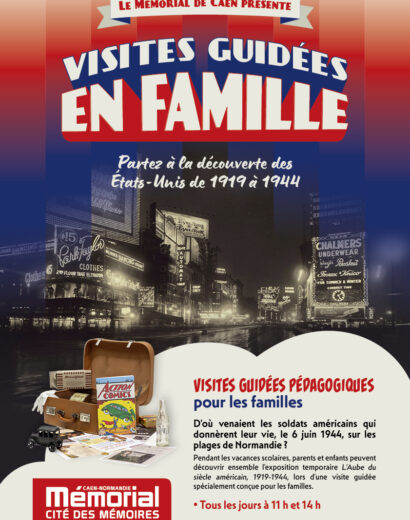 Flyer visites guidées en famille