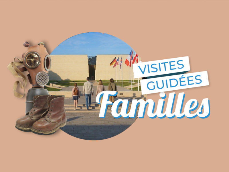 Visites guidées en famille sur le thème de la Seconde Guerre mondiale.